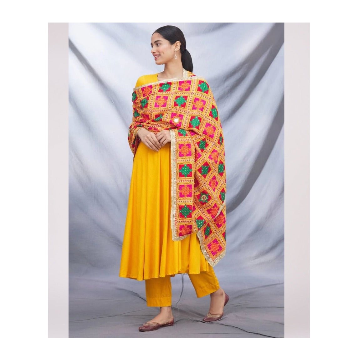 Phulkari/Dupatta - DWEEP SARA