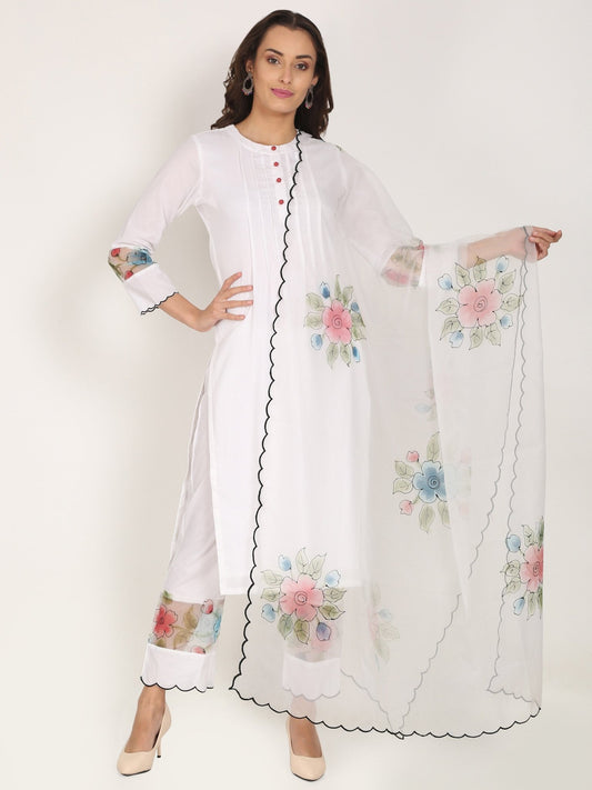 AVNI ORGANZA PUNJABI SUIT SET - DWEEP SARA