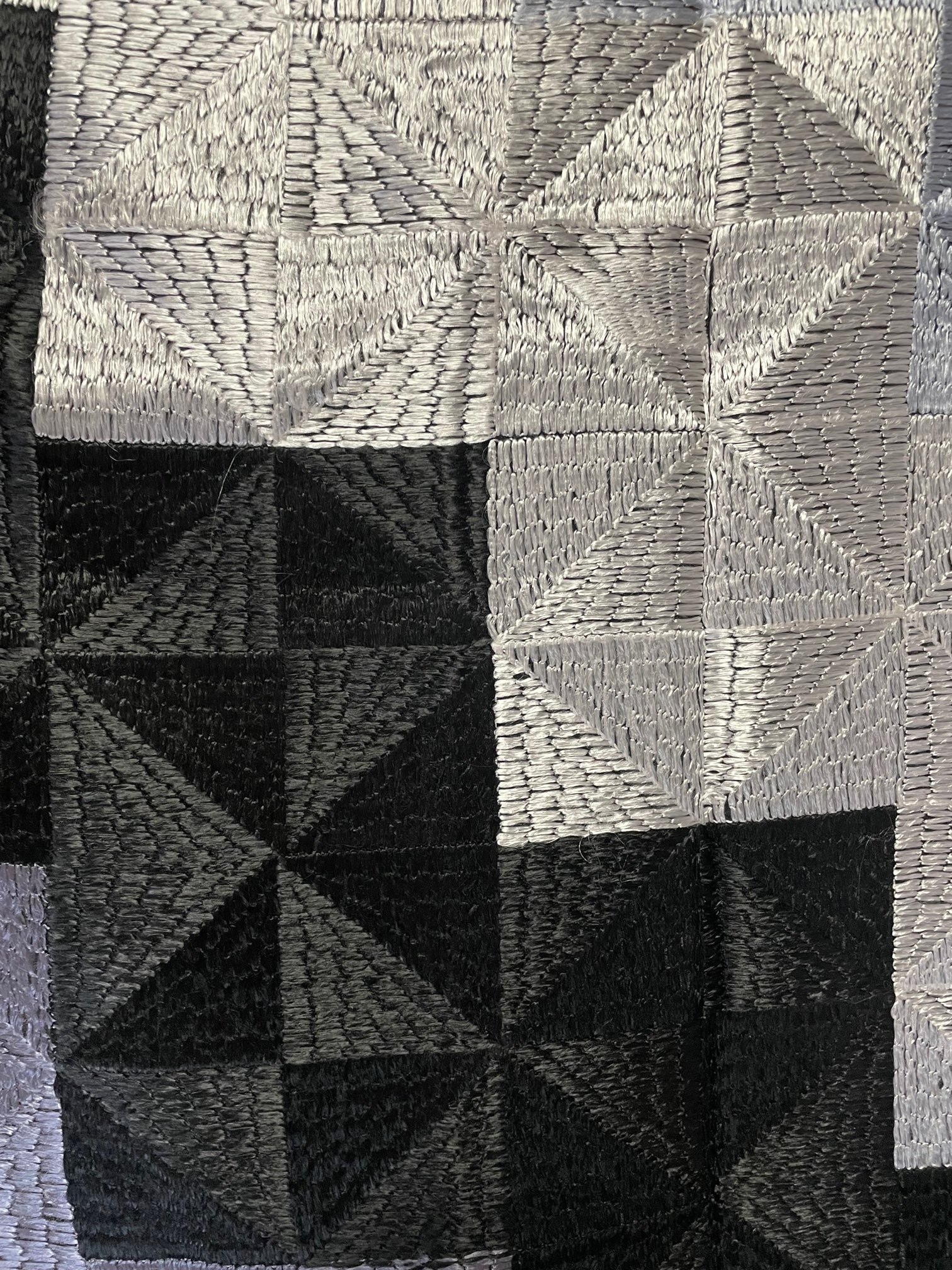 Black Chinnon Resham Thread Phulkari - DWEEP SARA