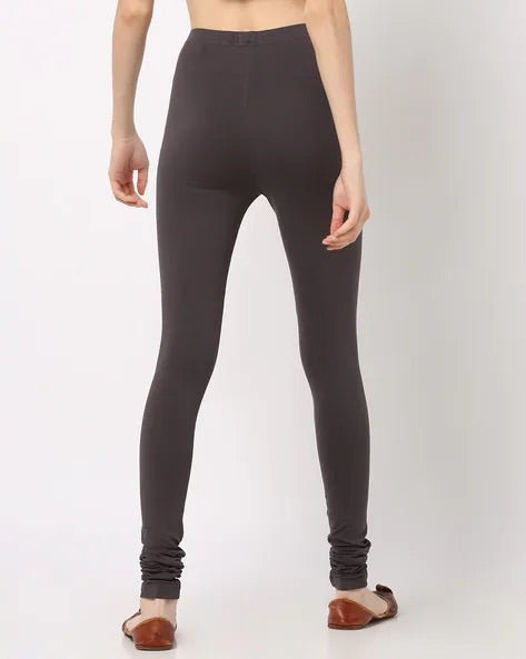 Grey Cotton Legging - DWEEP SARA