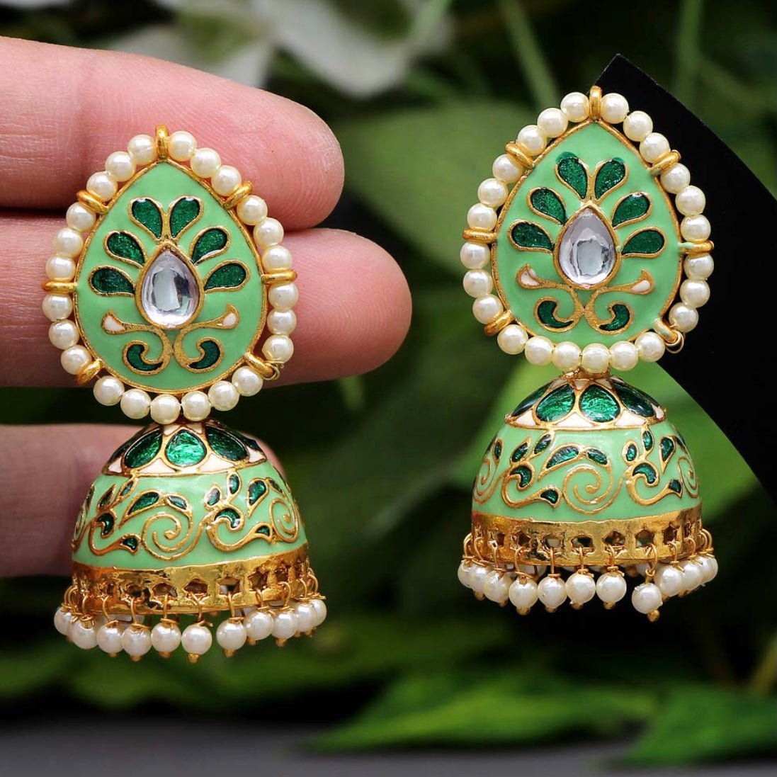 Meenakari Earring - DWEEP SARA